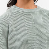 Sage Chelsea Cotton Sweater Demylee