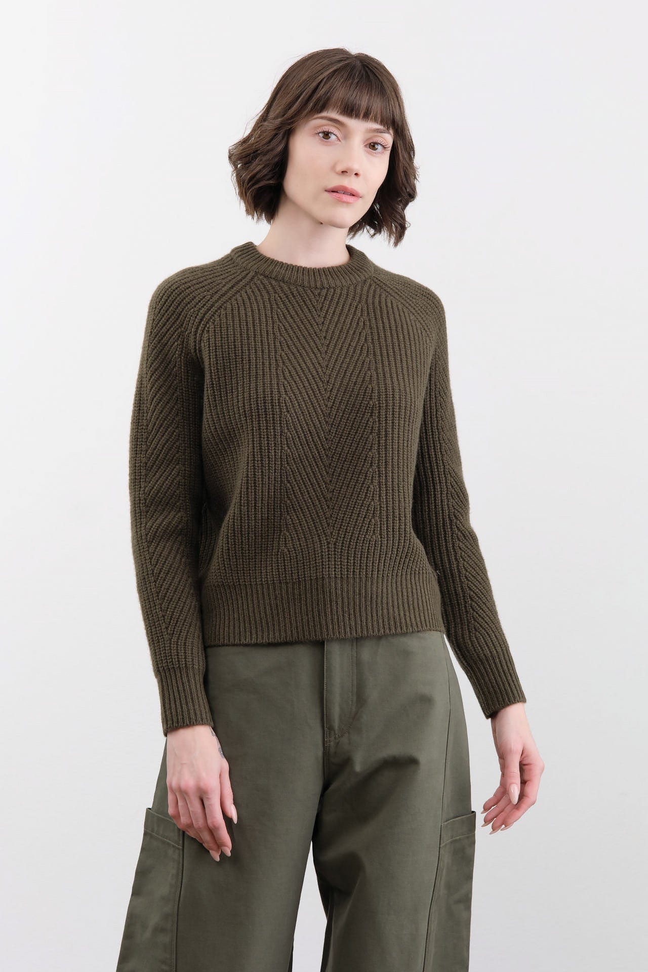 DEMYLEE Apparel Womens Sweaters Chelsea Lambswool Sweater