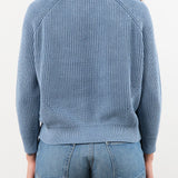 Demylee Apparel Womens Sweaters Chelsea Washed Cotton Sweater
