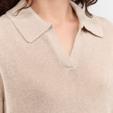 Pearl Barley Cris Cotton Linen Top by Demylee