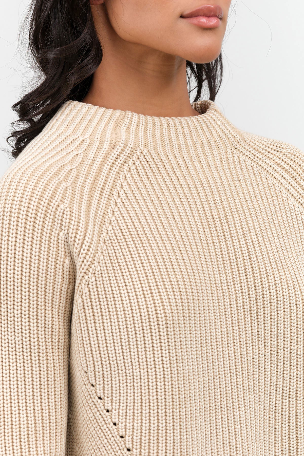 Sandstone Daphne Cotton Sweater by Demylee