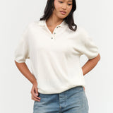 Demylee Darrin Top in Ivory