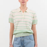 Demylee Apparel Womens Sweaters Drew Stripe Cashmere Cardigan