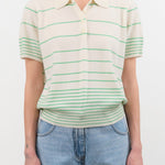 Demylee Apparel Womens Sweaters Drew Stripe Cashmere Cardigan
