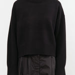 Demylee Apparel Womens Sweaters Enid Wool Cashmere Turtleneck Sweater