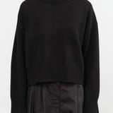 Demylee Apparel Womens Sweaters Enid Wool Cashmere Turtleneck Sweater