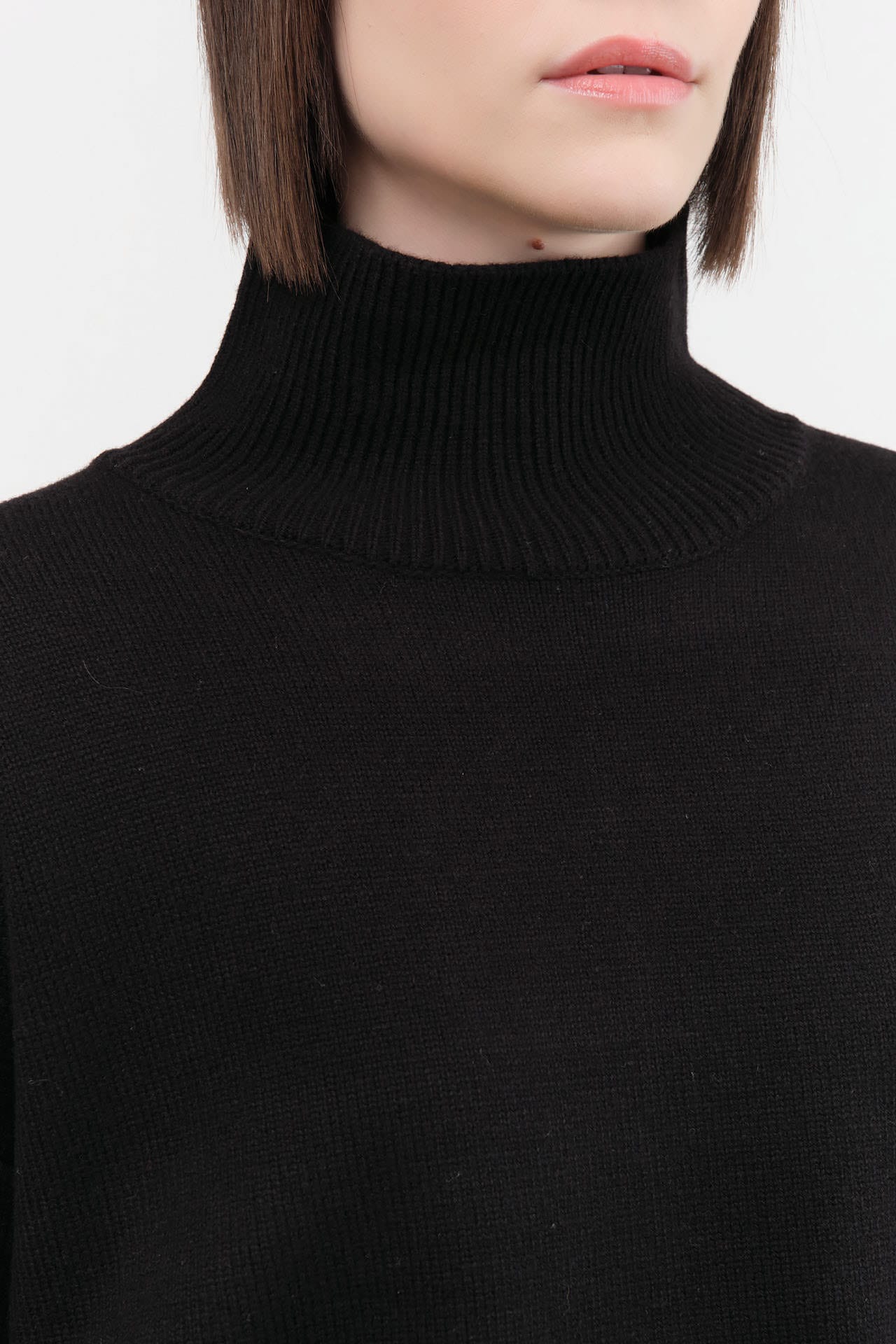 Demylee Apparel Womens Sweaters Enid Wool Cashmere Turtleneck Sweater