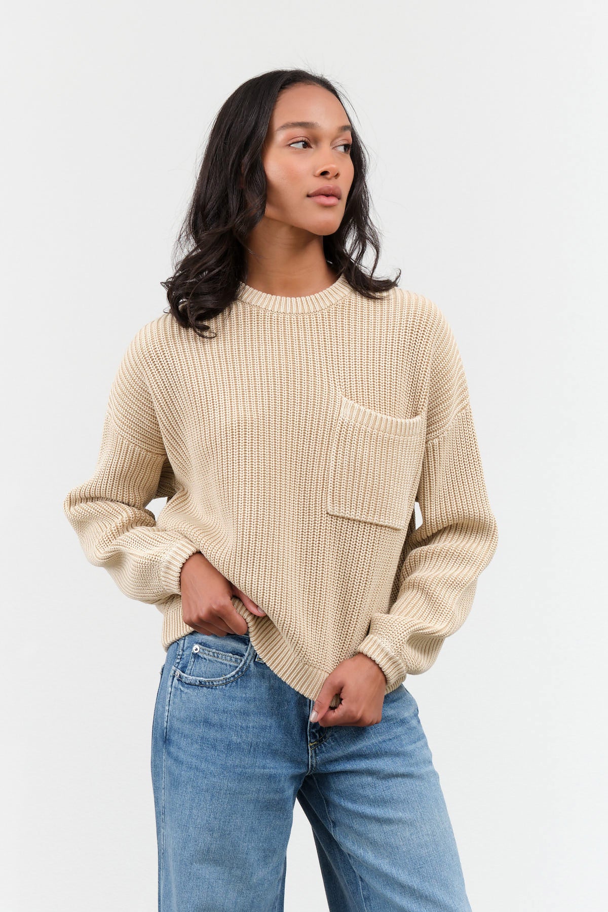 Demylee Grant Sweater in Sandstone