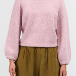 Iara Sweater by Demylee in Soft Pink