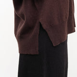 DEMYLEE Apparel Womens Sweaters Jayla Cashmere Cardigan in Espresso