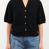 Demylee Apparel Womens Sweaters Joan Cashmere Cardigan in Black