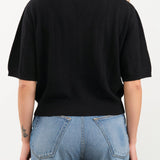 Demylee Apparel Womens Sweaters Joan Cashmere Cardigan in Black