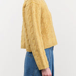 DEMYLEE Apparel Womens Sweaters Kinsley Speckled Wool Cardigan