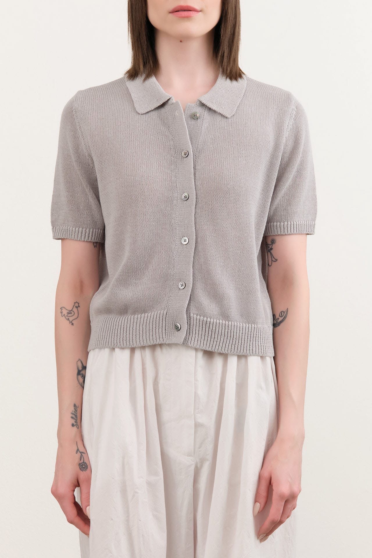 Demylee Apparel Womens Sweaters Lena Cotton Linen Top