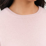 Soft Pink Lulu Sweater by Demylee