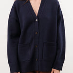Demylee Apparel Womens Sweaters Madison Wool Cashmere Cardigan