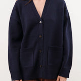 Demylee Apparel Womens Sweaters Madison Wool Cashmere Cardigan