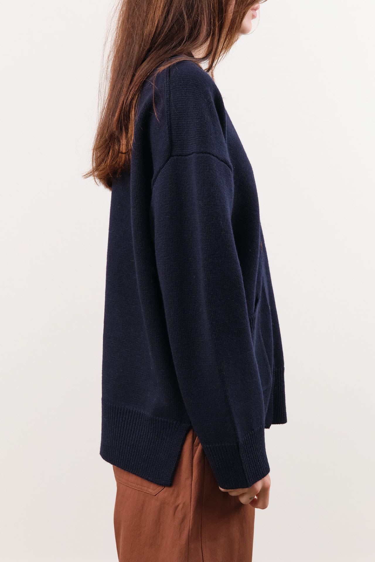 Demylee Apparel Womens Sweaters Madison Wool Cashmere Cardigan