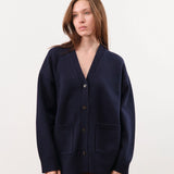 Demylee Apparel Womens Sweaters Madison Wool Cashmere Cardigan