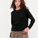 Demylee Maeve Superfine Cashmere Sweater in Black