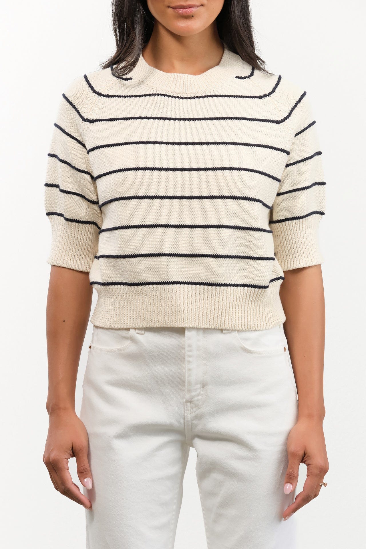 DEMYLEE Apparel Womens Sweaters Milliana Cotton Top