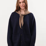 Demylee Accessories Scarves Nessa Small Cashmere Bandana in Hazelnut Hazelnut