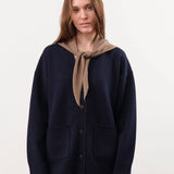 Demylee Accessories Scarves Nessa Small Cashmere Bandana in Hazelnut Hazelnut