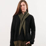 Demylee Accessories Scarves Nessa Small Cashmere Bandana in Loden Loden