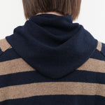 Demylee Accessories Scarves Nessa Small Cashmere Bandana in Navy Navy