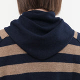 Demylee Accessories Scarves Nessa Small Cashmere Bandana in Navy Navy