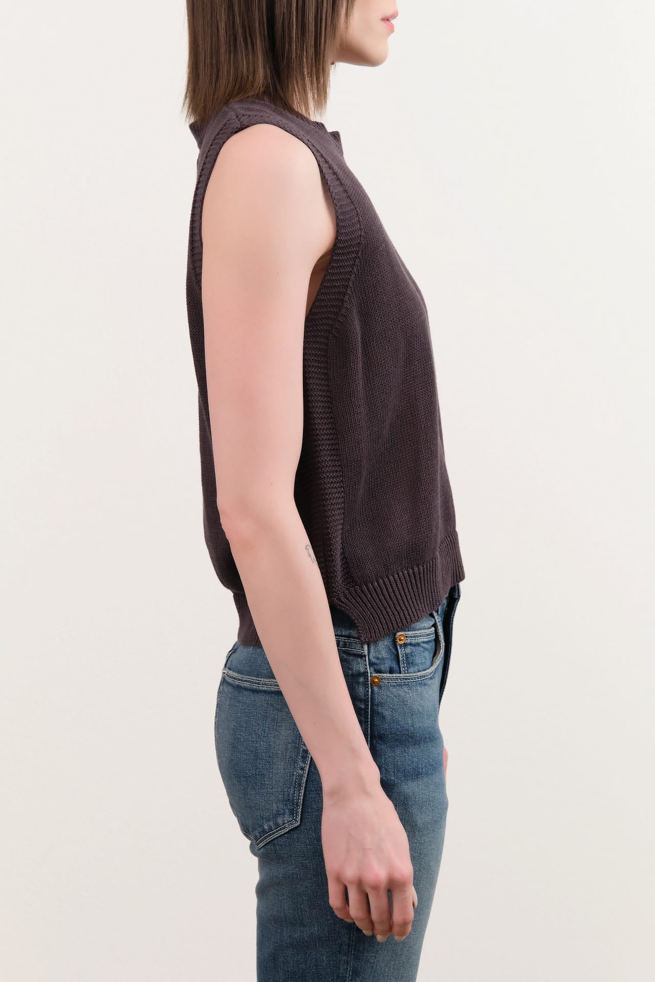 Demylee Apparel Womens Sweaters Olympia Cotton Linen Top