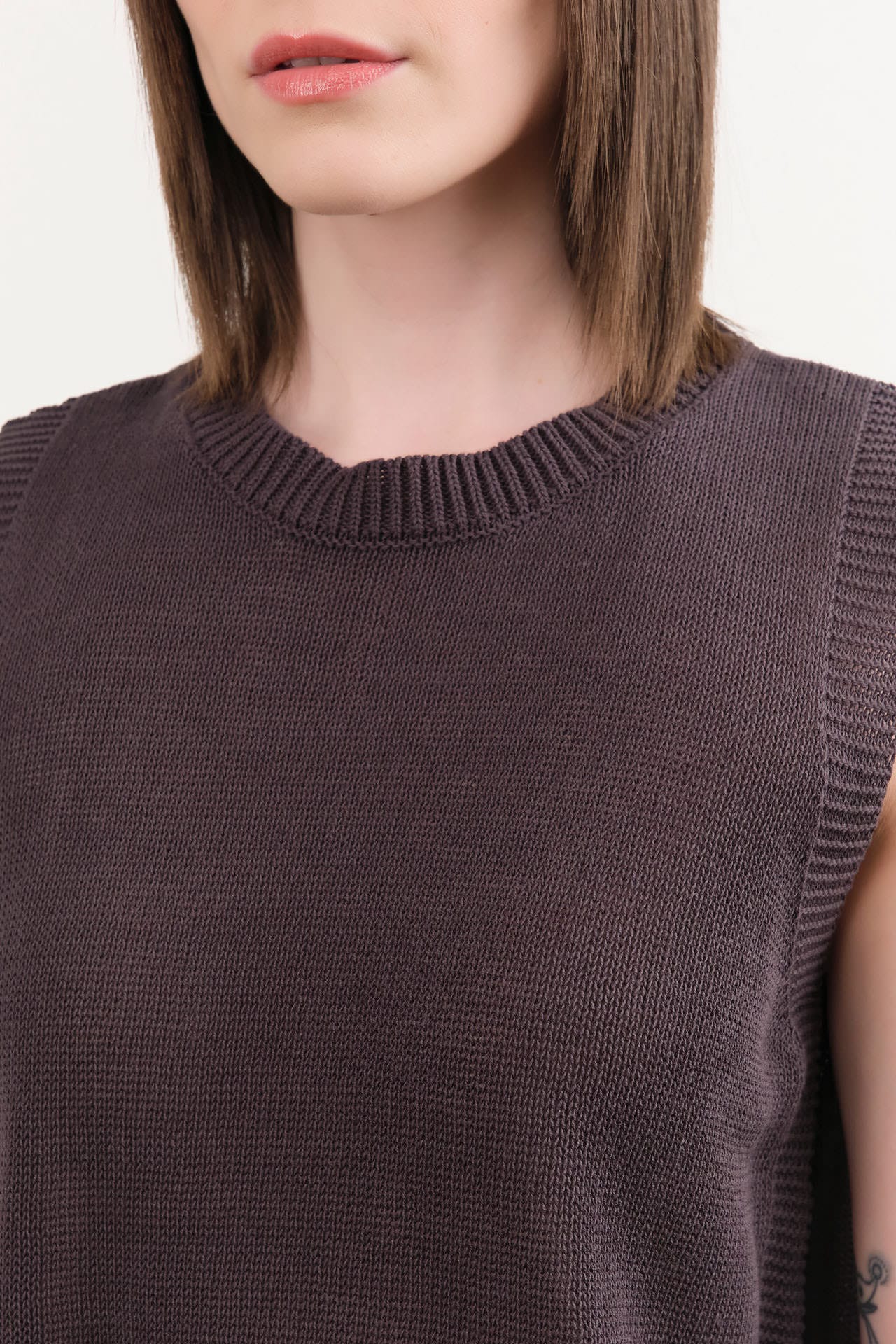 Demylee Apparel Womens Sweaters Olympia Cotton Linen Top