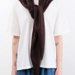 DEMYLEE Accessories Bandanas Ruri Cashmere Bandana in Espresso Espresso / One Size