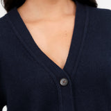 Navy Sano Cardigan by Demylee