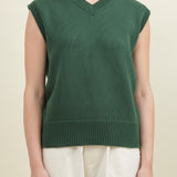 Seraphine Vest by DEMYLEE in Jungle Green