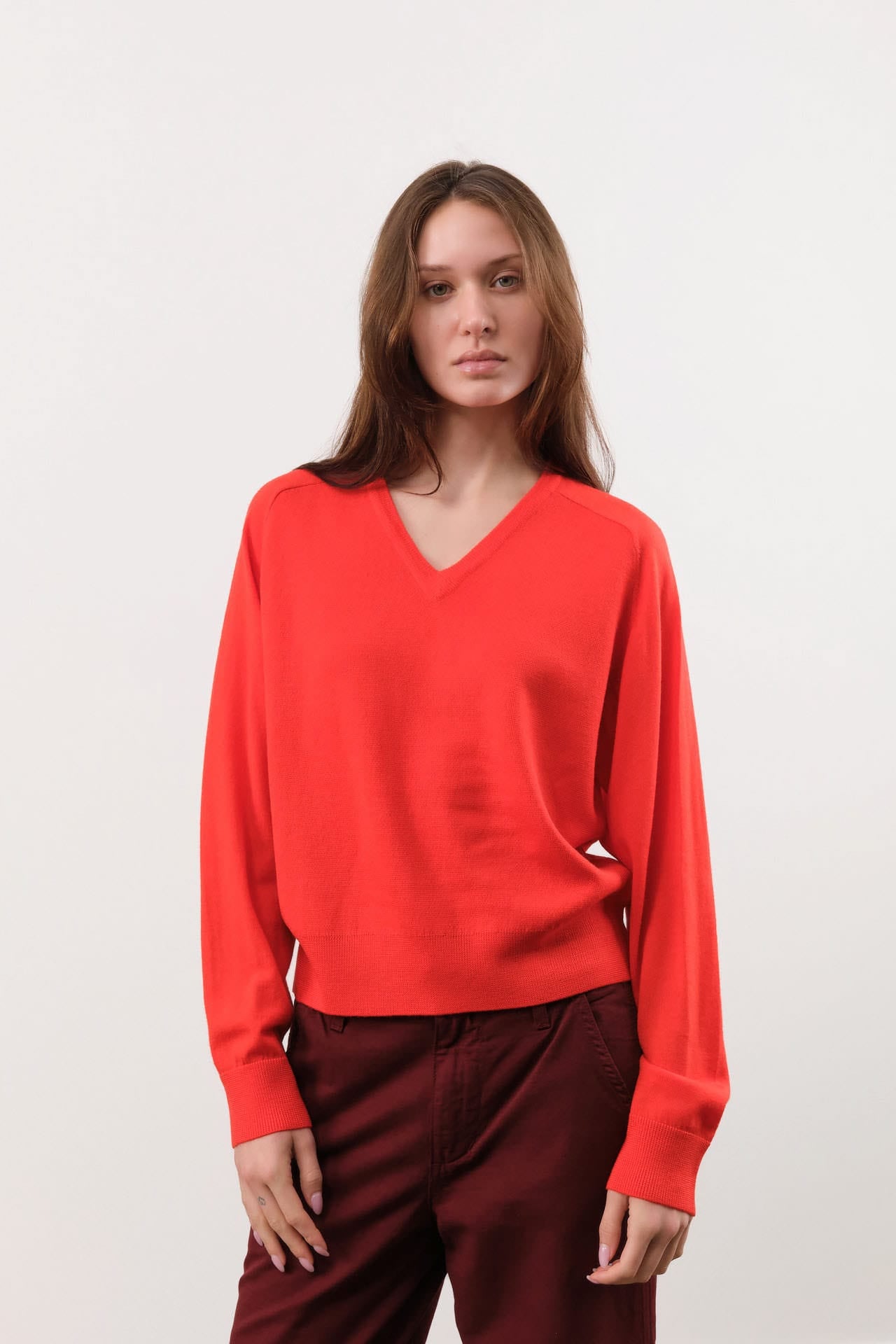 Demylee Apparel Womens Sweaters Tatum Merino Wool Sweater