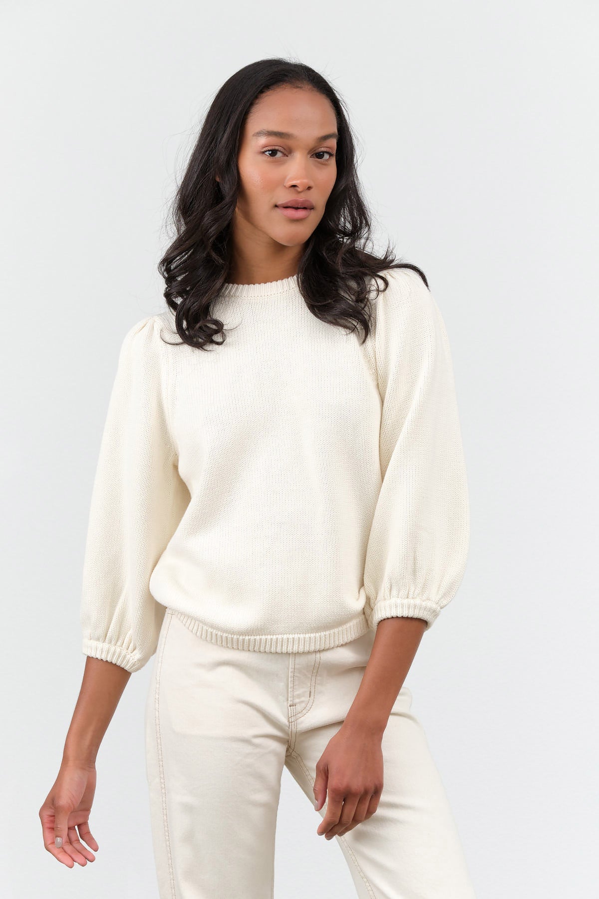 Demylee Vayn Sweater in Natural