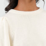 Natural Vayn Sweater by Demylee