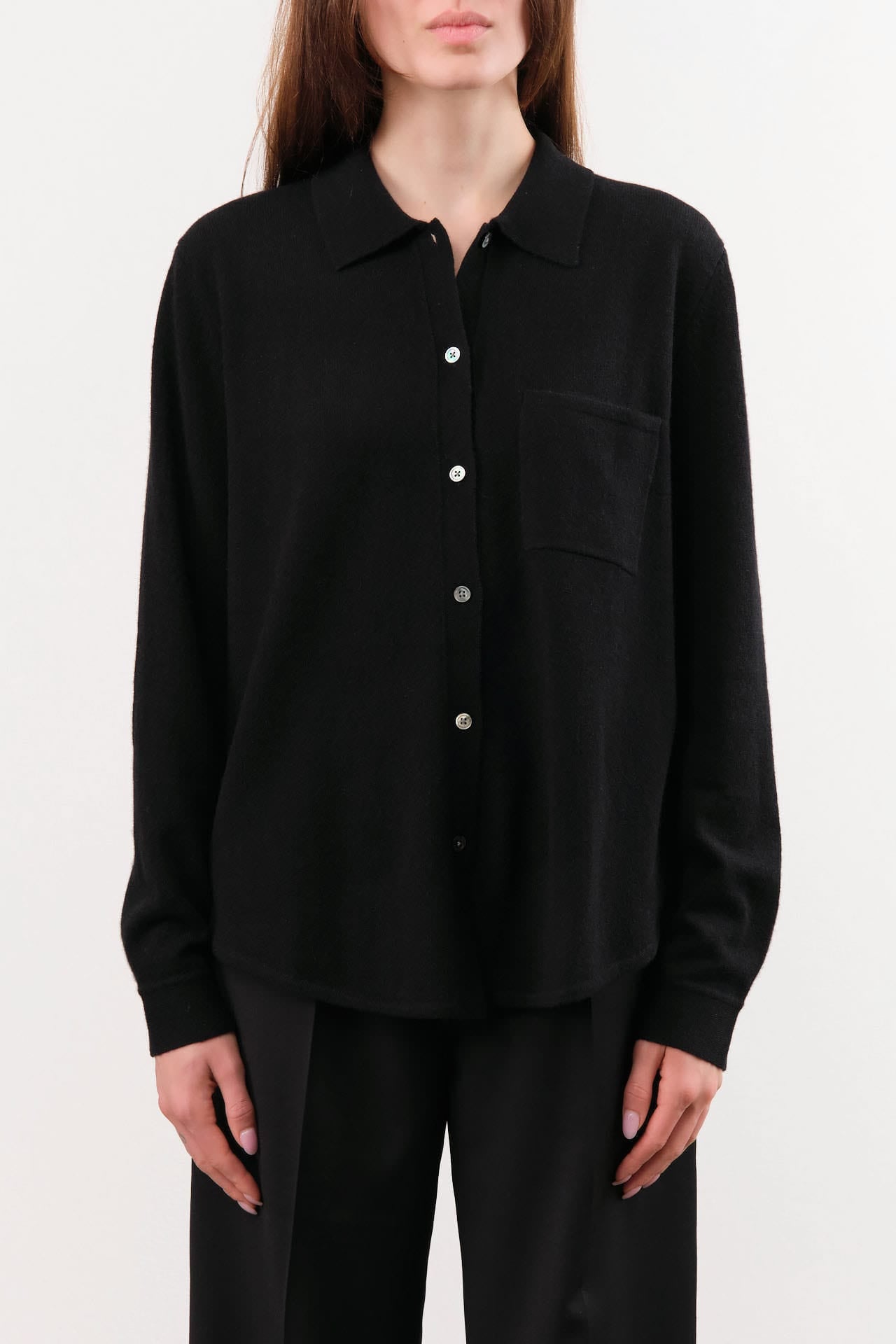 Demylee Apparel Womens Sweaters Wyna Cashmere Shirt