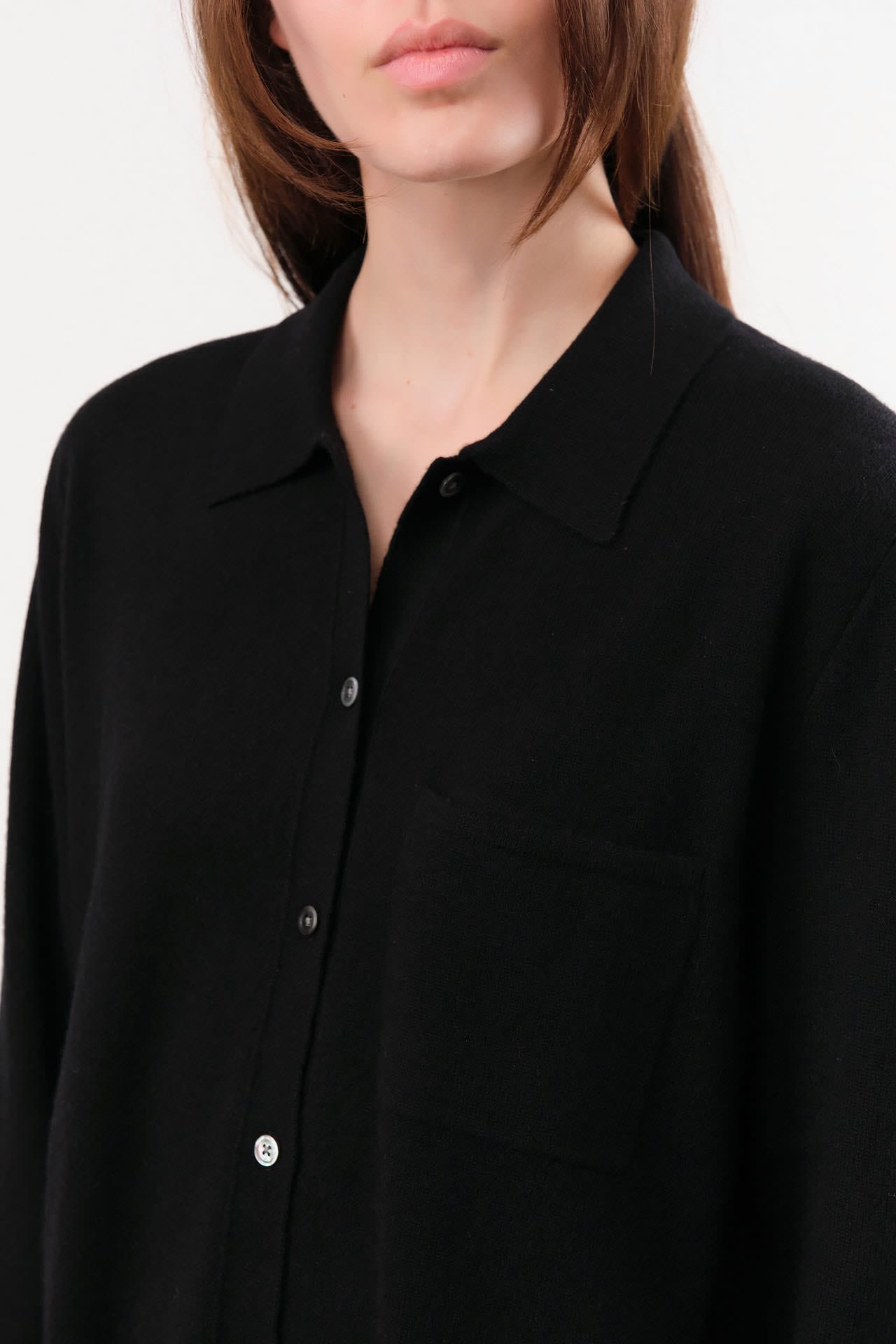 Demylee Apparel Womens Sweaters Wyna Cashmere Shirt
