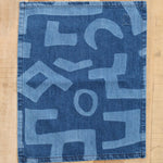 Mi Cocina Home Kitchen Placemats Indigo Denim Placemat Diaspora Mud Print
