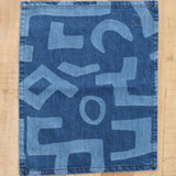 Mi Cocina Home Kitchen Placemats Indigo Denim Placemat Diaspora Mud Print