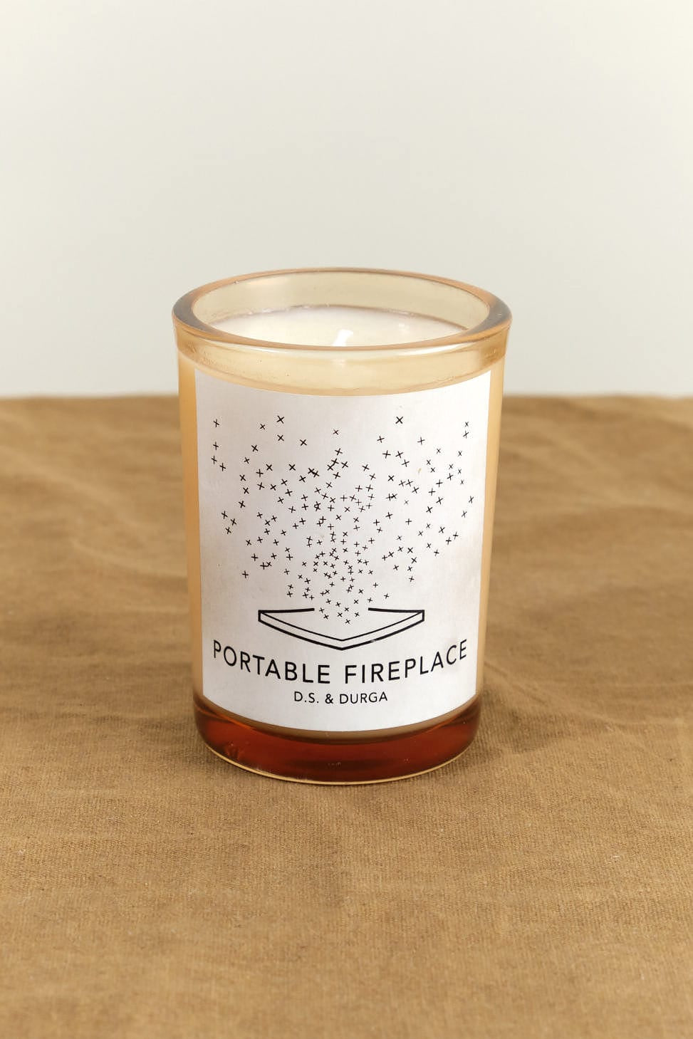 DS & DURGA Home Candles Portable Fireplace Candle