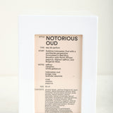 Notorious Oud Perfume