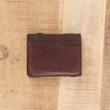 Il Bisonte Accessories Wallets Duccio Card Case Caffe / 6" L X 3.5" W X .5" D