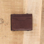 Il Bisonte Accessories Wallets Duccio Card Case Caffe / 6" L X 3.5" W X .5" D