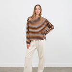 Wol Hide Apparel Womens Lounge Easy Sweatpant in Natural