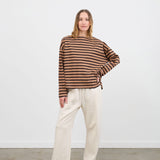 Wol Hide Apparel Womens Lounge Easy Sweatpant in Natural