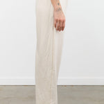 Wol Hide Apparel Womens Lounge Easy Sweatpant in Natural