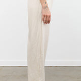 Wol Hide Apparel Womens Lounge Easy Sweatpant in Natural